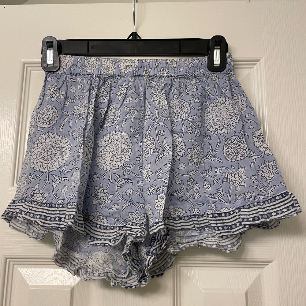 Cleobella Ruffled Cami Pajama Set in Hydrangea - Picture 11 of 15